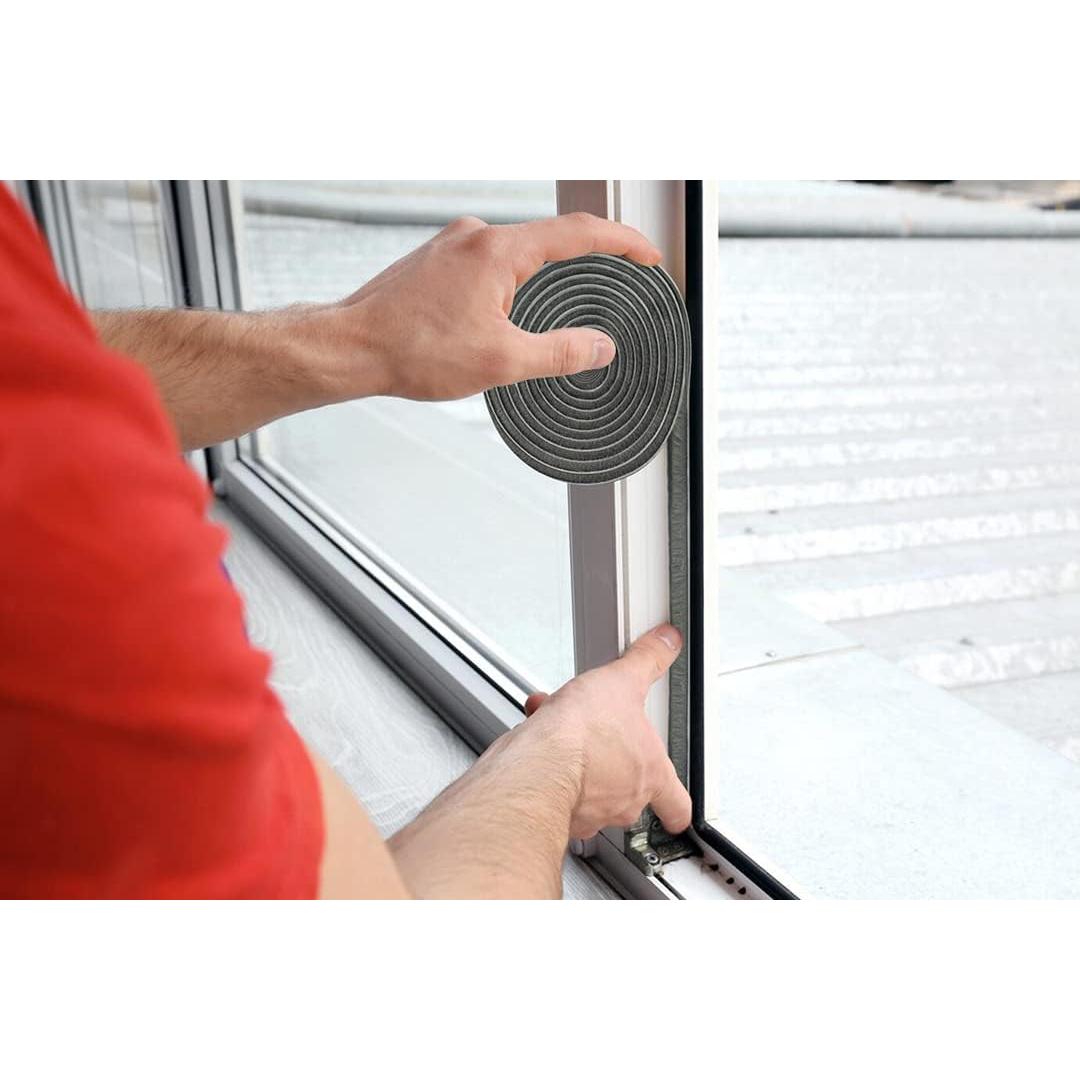 Cepillo Sellador de Climas Bruiefpap 24.6FT Blanco 0.89cm x 1.52cm