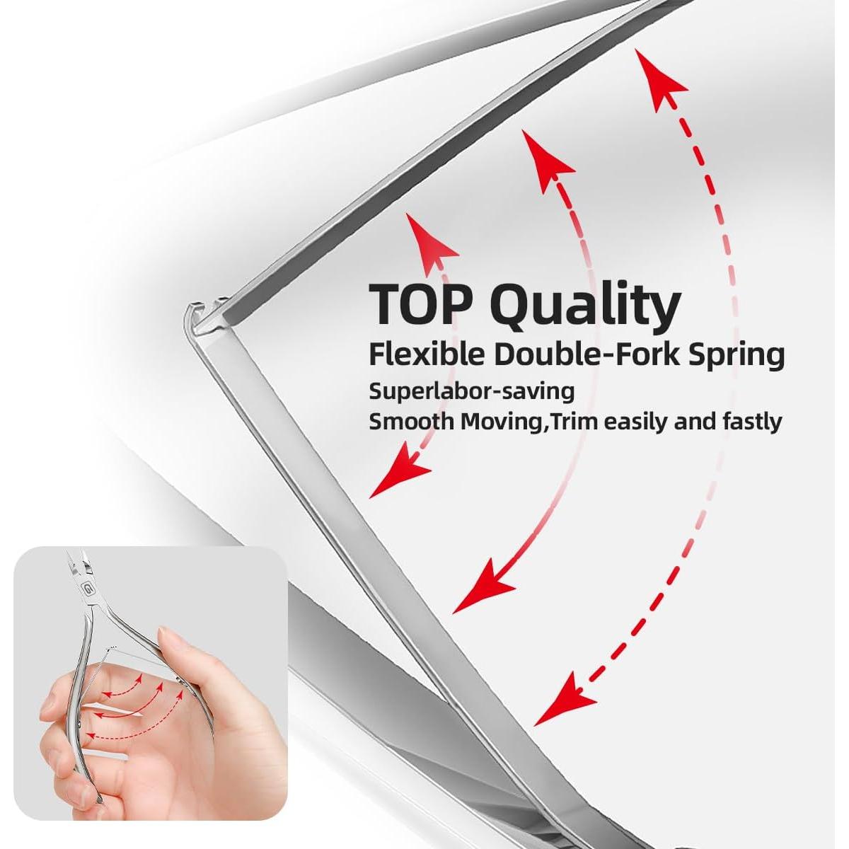 Cortador de Cutículas Gubonwer Acero Inoxidable 108g