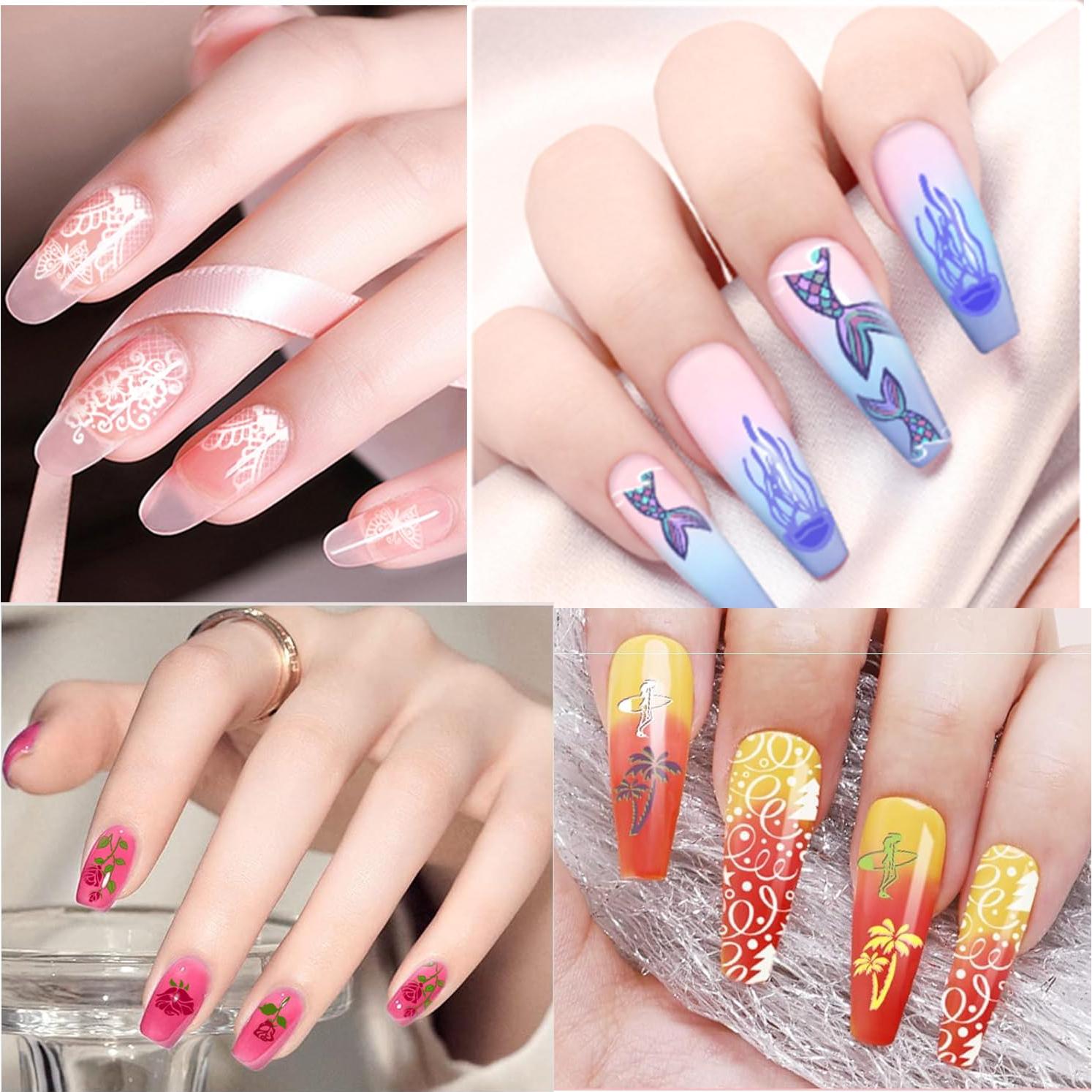 Kit de Estampado de Uñas Biutee 12 Placas + Estampador