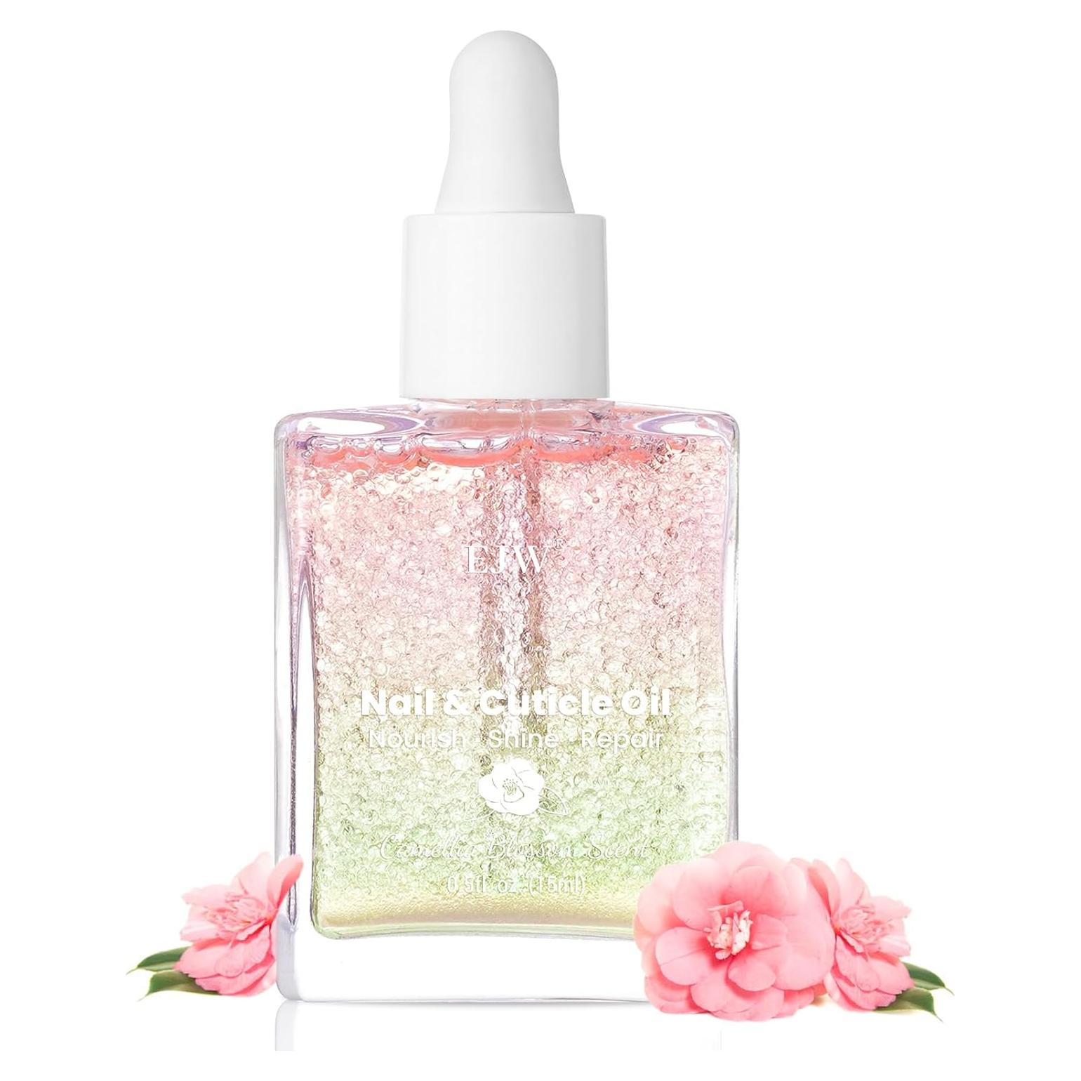 Aceite de Uñas y Cutículas EJW Camelia 14.79 ml - Hidratante Vegano