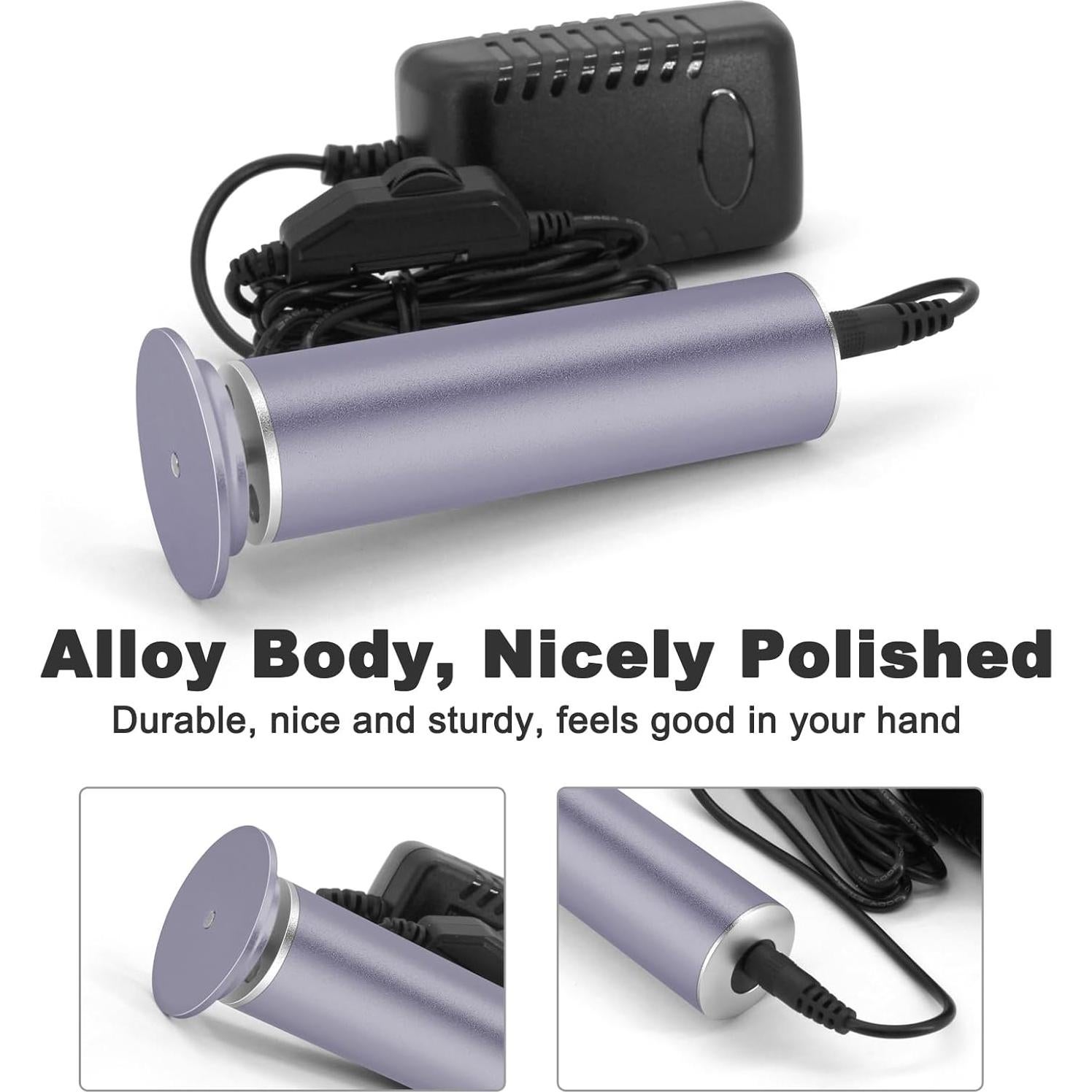 Removedor de Callos Eléctrico I.B.N con 60 Discos de Lijado