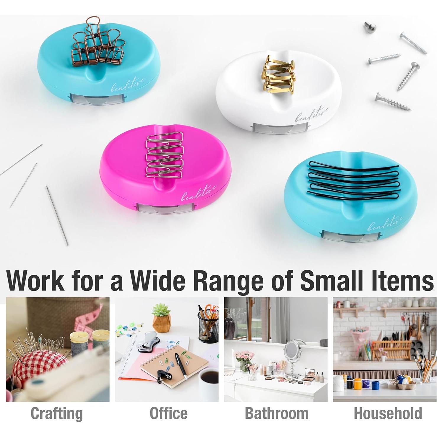 Cojín Magnético Beaditive con Cajón y 50 Alfileres de Costura