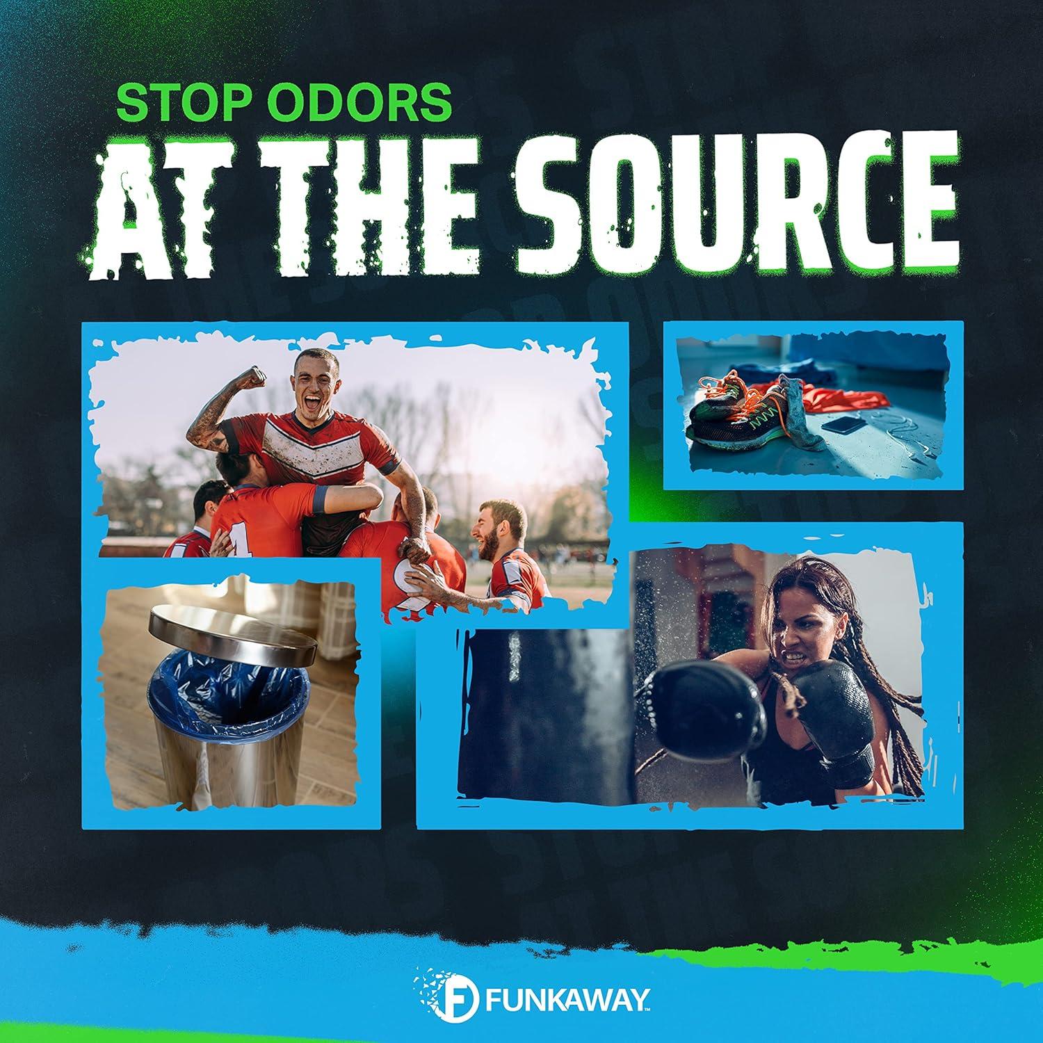 FunkAway Spray Eliminador de Olores 236 ml - Paquete de 3