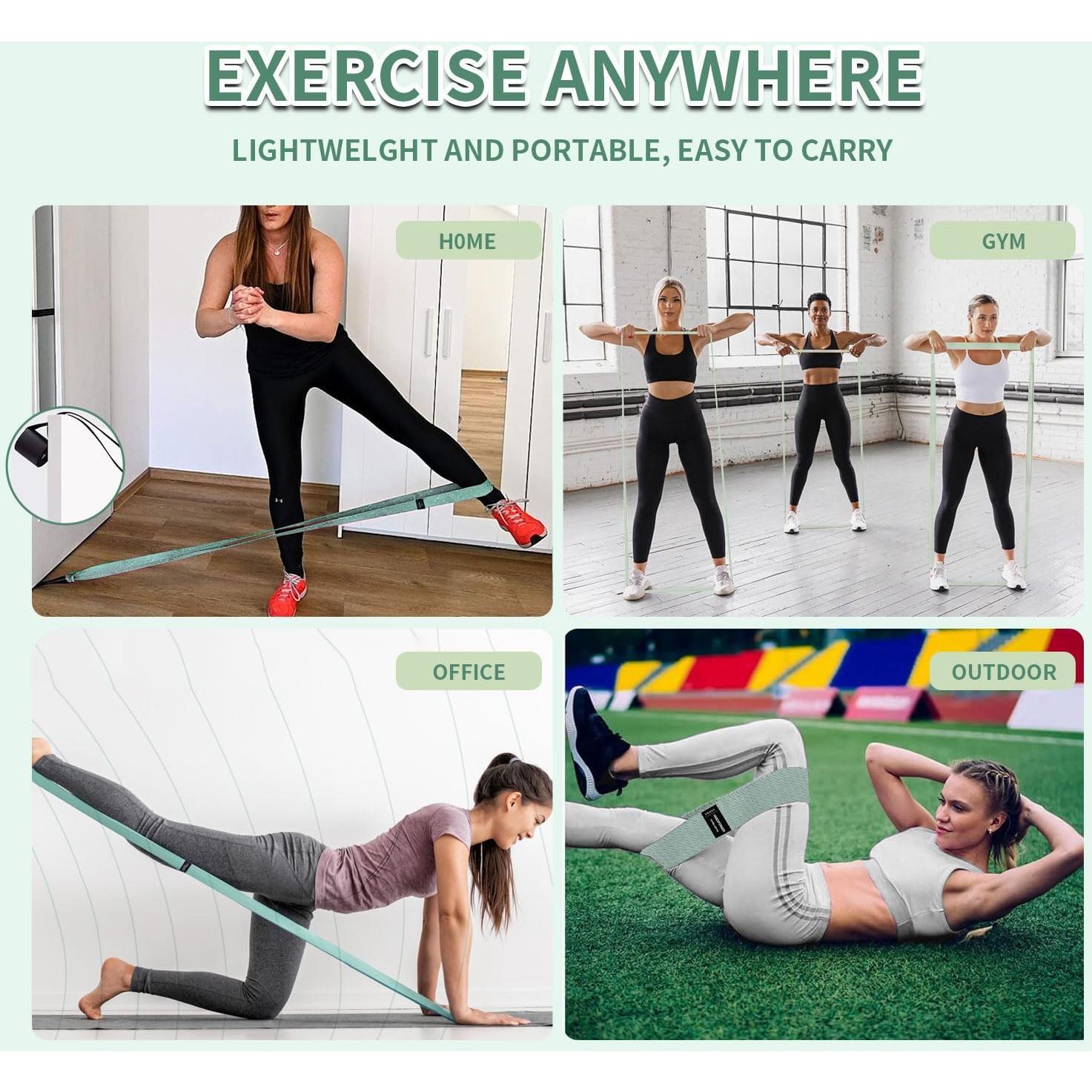 Conjunto de Bandas de Resistencia HIMESPORNER 3 Niveles Antideslizantes