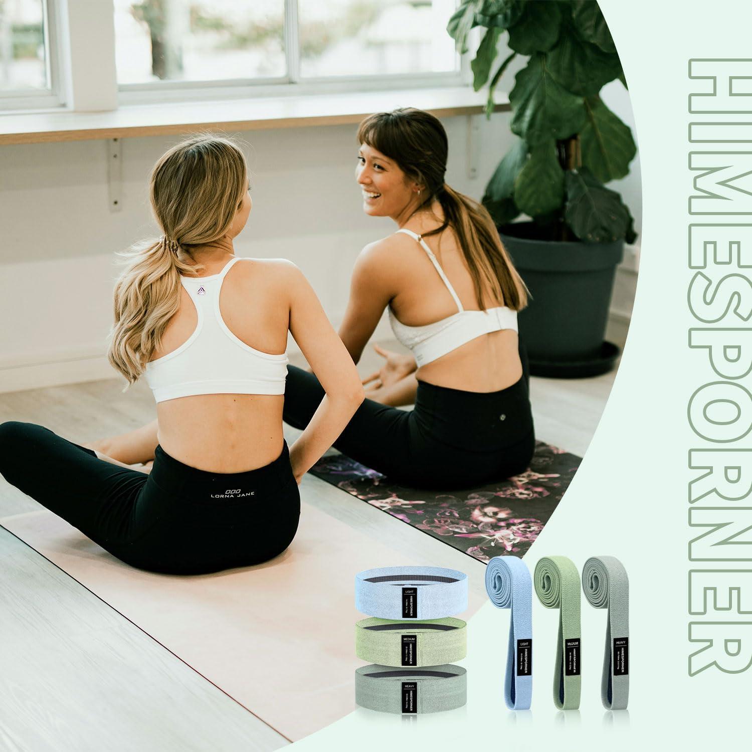 Conjunto de Bandas de Resistencia HIMESPORNER 3 Niveles Antideslizantes