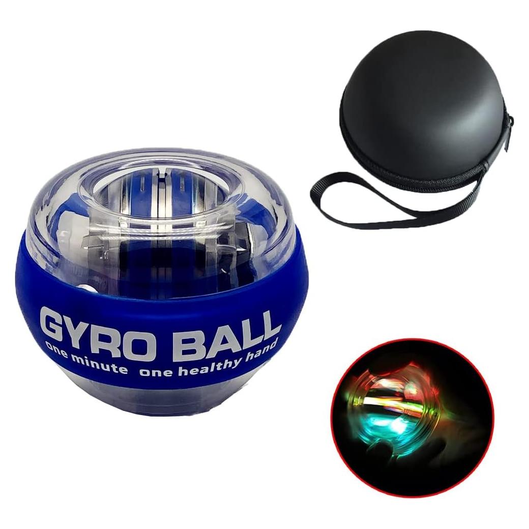 Bola Giroscópica GOZATO Auto-Start para Fortalecer Muñeca y Antebrazo