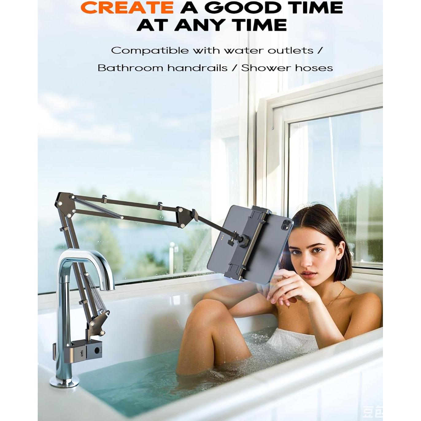 Soporte Ajustable para Tableta CACENCAN SJ-01 Negro 4.5-13.5"