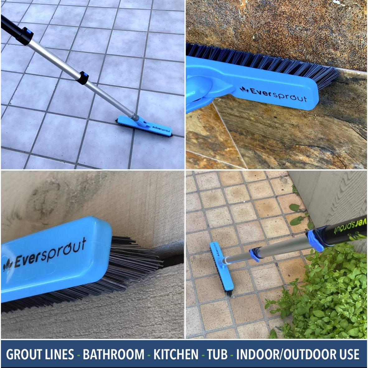 Cepillo de Lechada Pro Eversprout con Mango Extensible 1.2 m