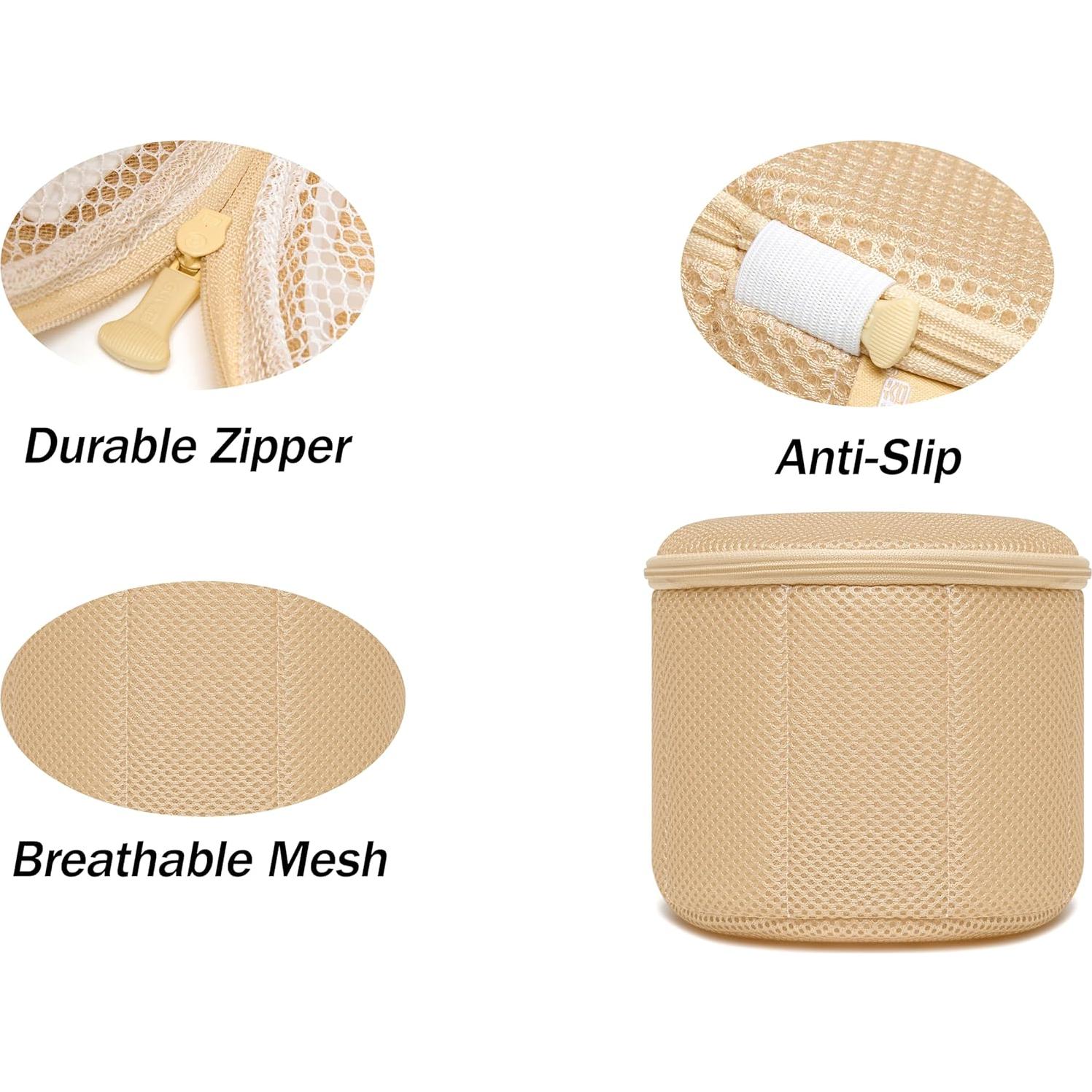 Paquete de 2 bolsas de lavandería Poetic Flavour beige