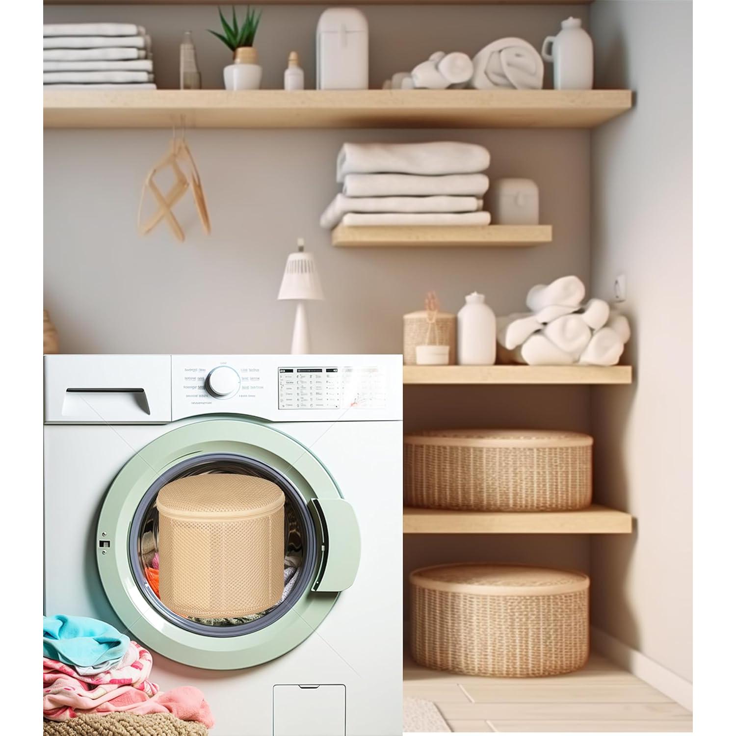 Paquete de 2 bolsas de lavandería Poetic Flavour beige