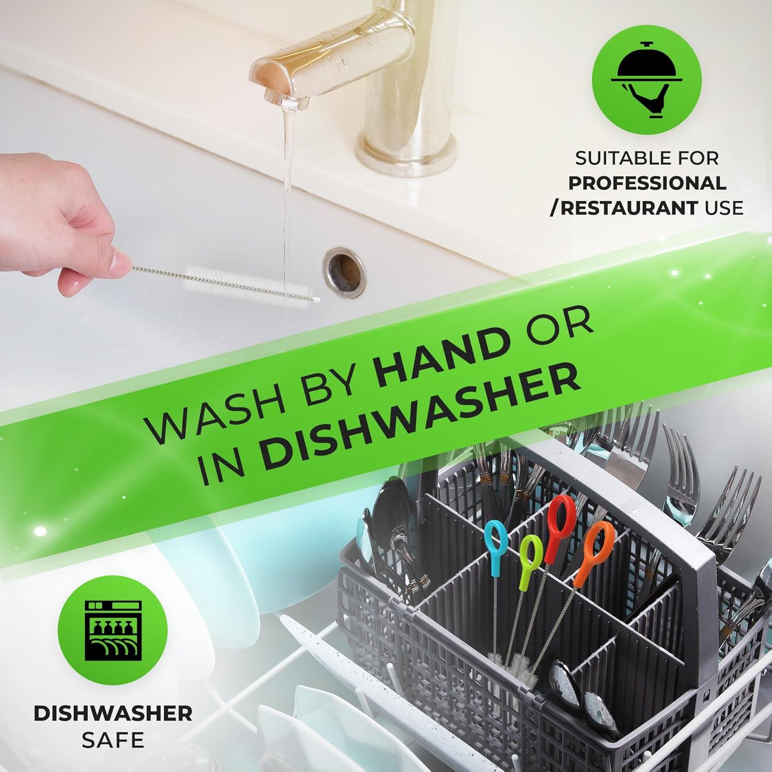 Juego de 8 Cepillos de Limpieza Buenalife - Alta Resistencia