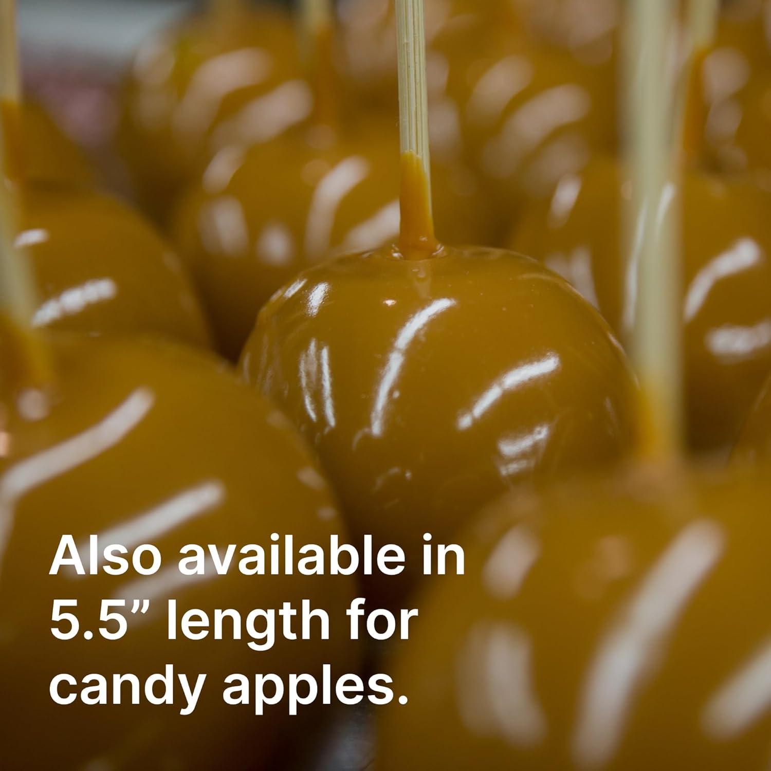 Pinchos de Madera de Bambú KingSeal para Perros - 22 cm, 100 Unidades