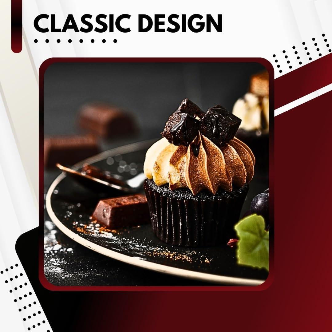 Forros de Cupcake Marrones Green Direct - Paquete de 500 Unidades