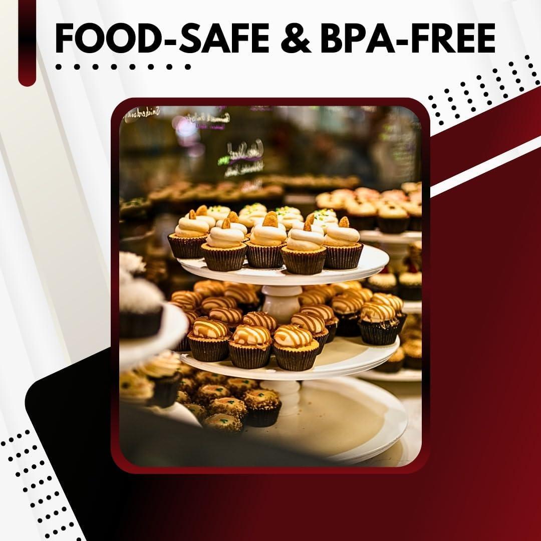 Forros de Cupcake Marrones Green Direct - Paquete de 500 Unidades