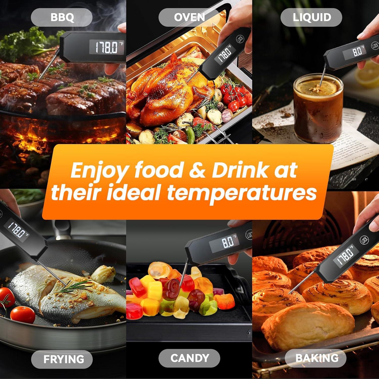 Termómetro Digital de Carne XBelmber - Lectura Instantánea 0.5s