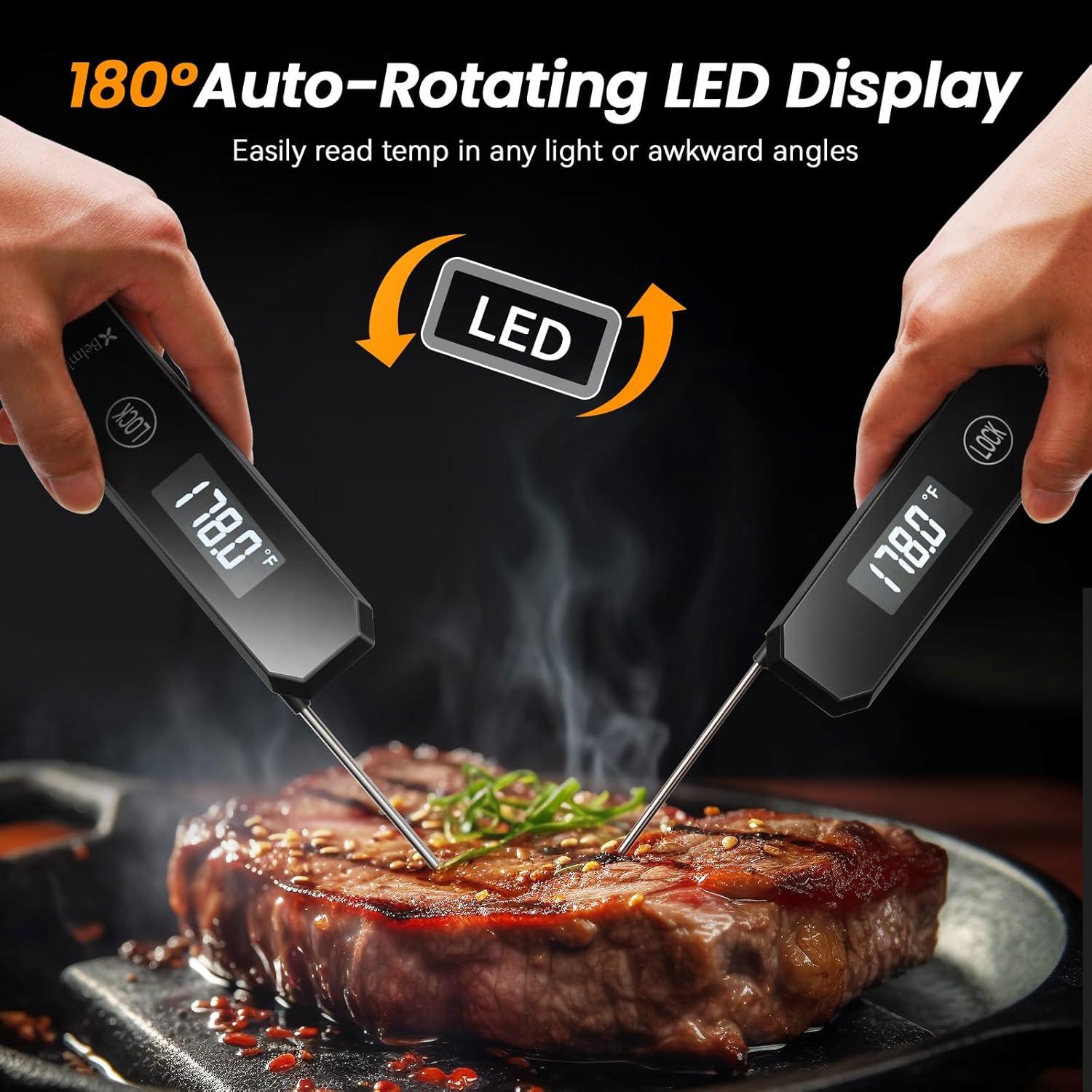 Termómetro Digital de Carne XBelmber - Lectura Instantánea 0.5s