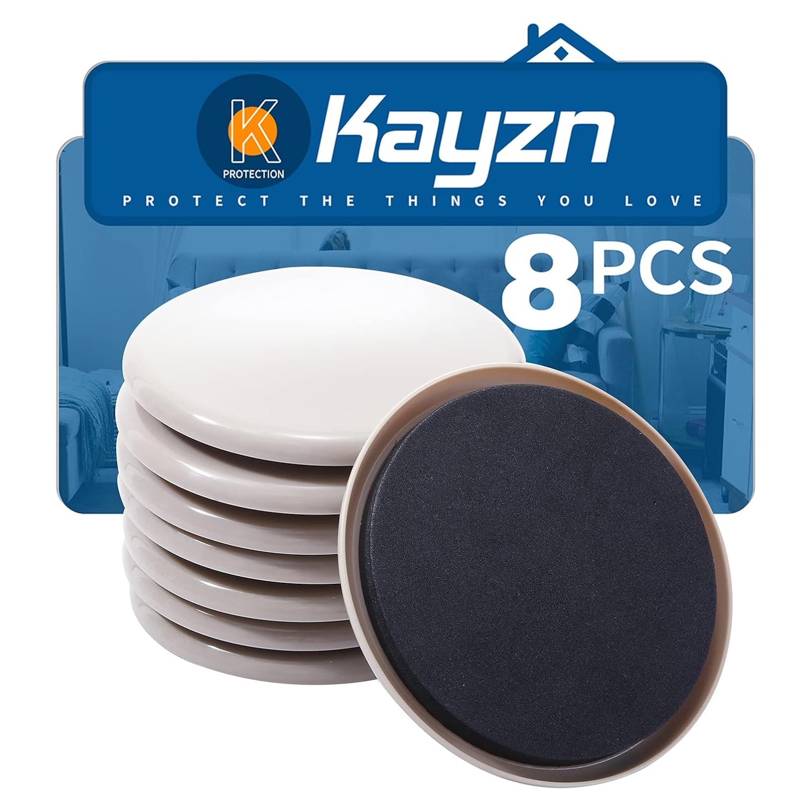 Deslizadores de Muebles Kayzn 12.7 cm Redondos Reutilizables