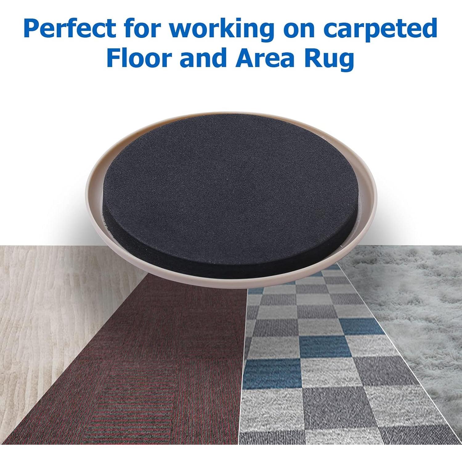 Deslizadores de Muebles Kayzn 12.7 cm Redondos Reutilizables