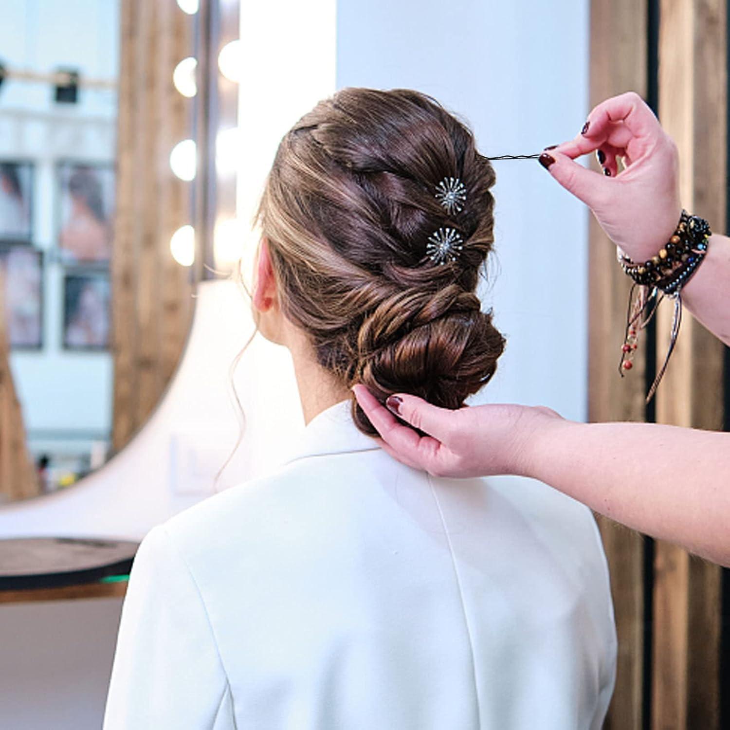 300 Horquillas para el Cabello Tbestmax 5 cm Negras