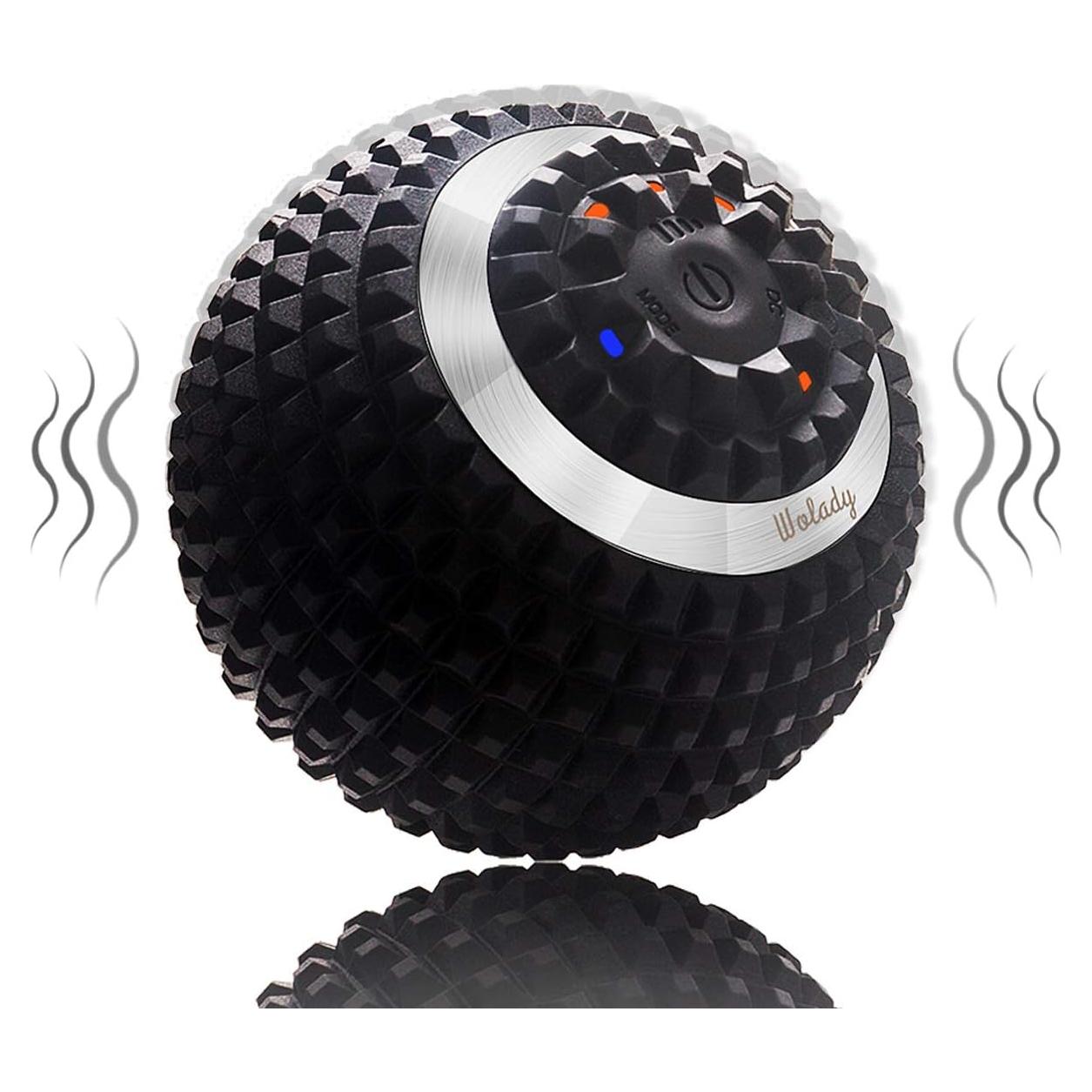 Bola de Masaje Vibrante Wolady 12.7 cm 4 Velocidades Alivio Dolor