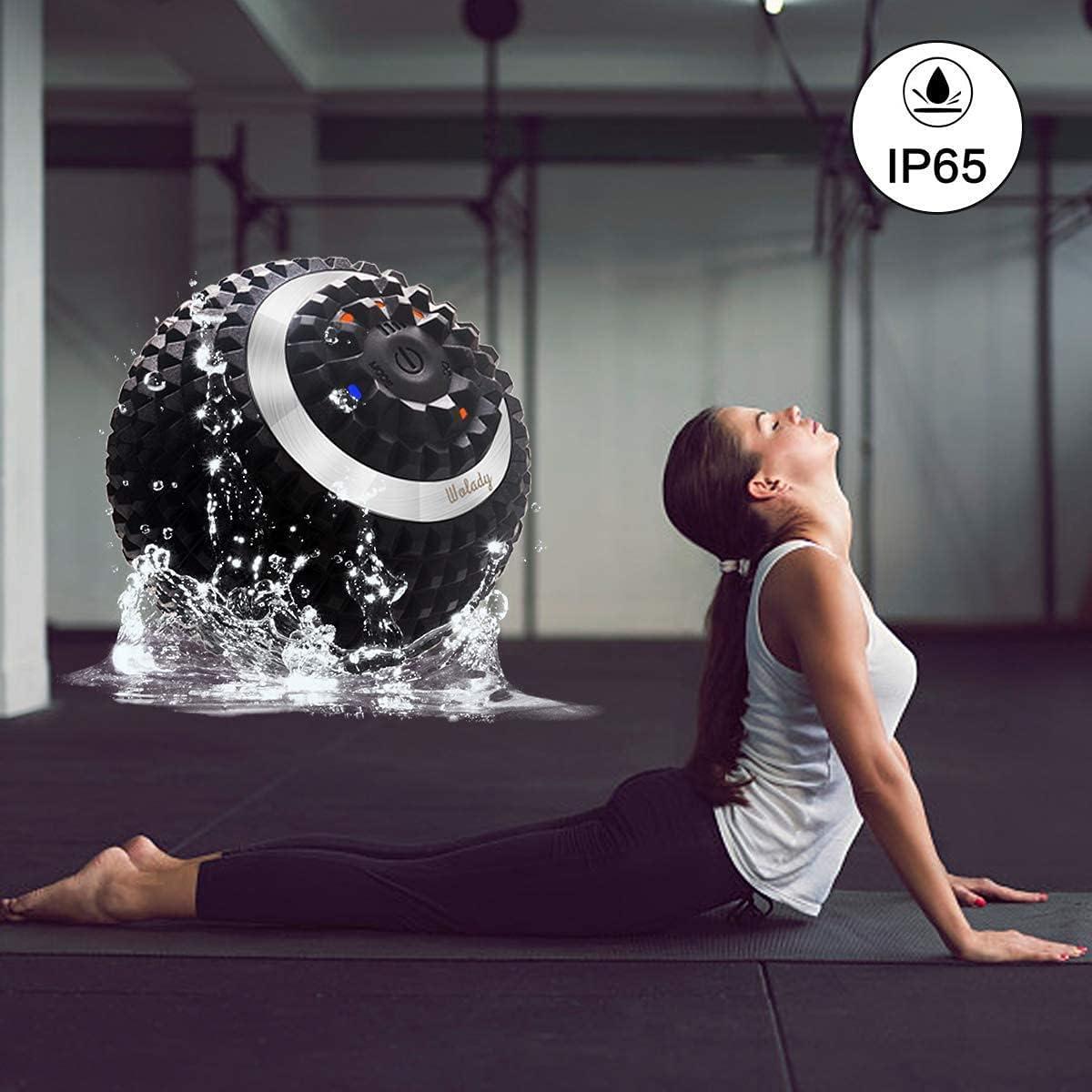 Bola de Masaje Vibrante Wolady 12.7 cm 4 Velocidades Alivio Dolor