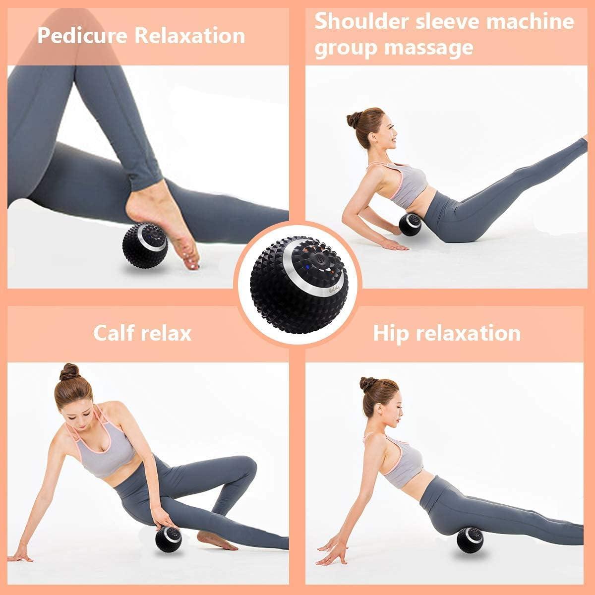 Bola de Masaje Vibrante Wolady 12.7 cm 4 Velocidades Alivio Dolor