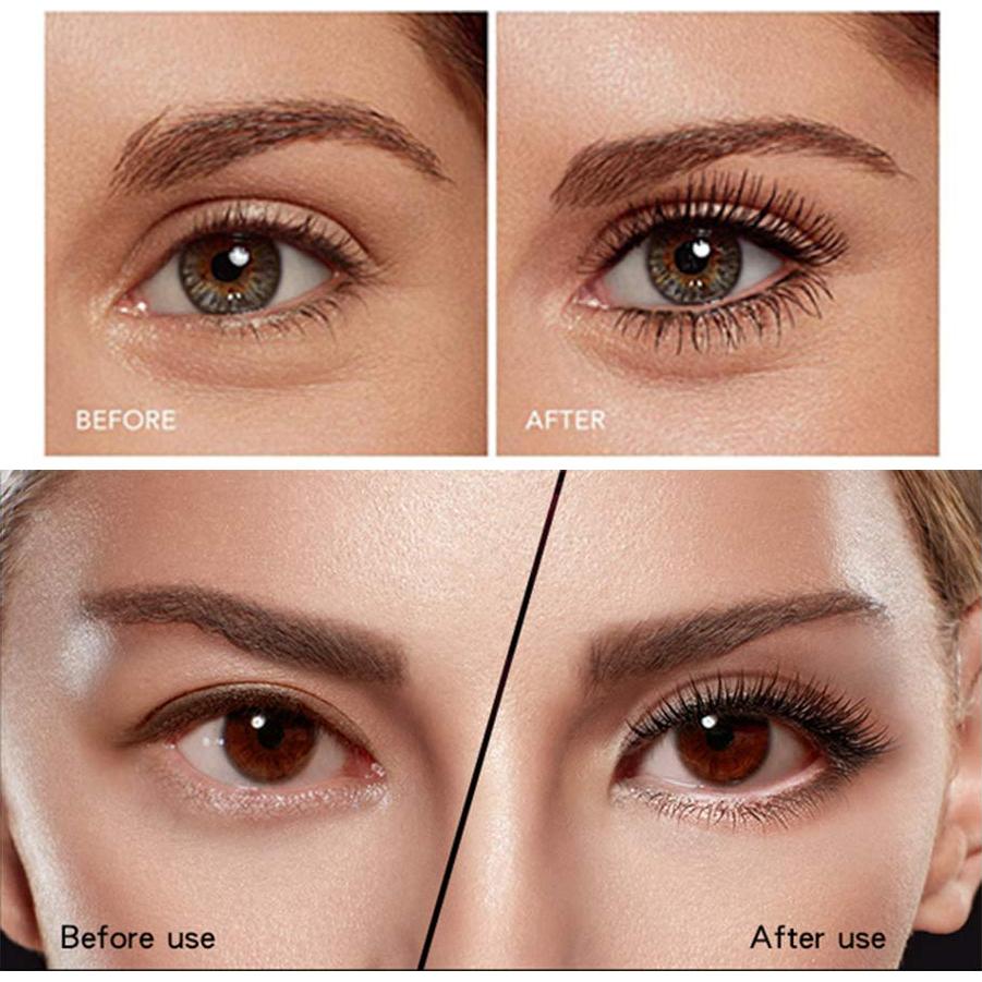 Máscara de Pestañas 4D Mcukv A Prueba de Agua 2 Paquetes
