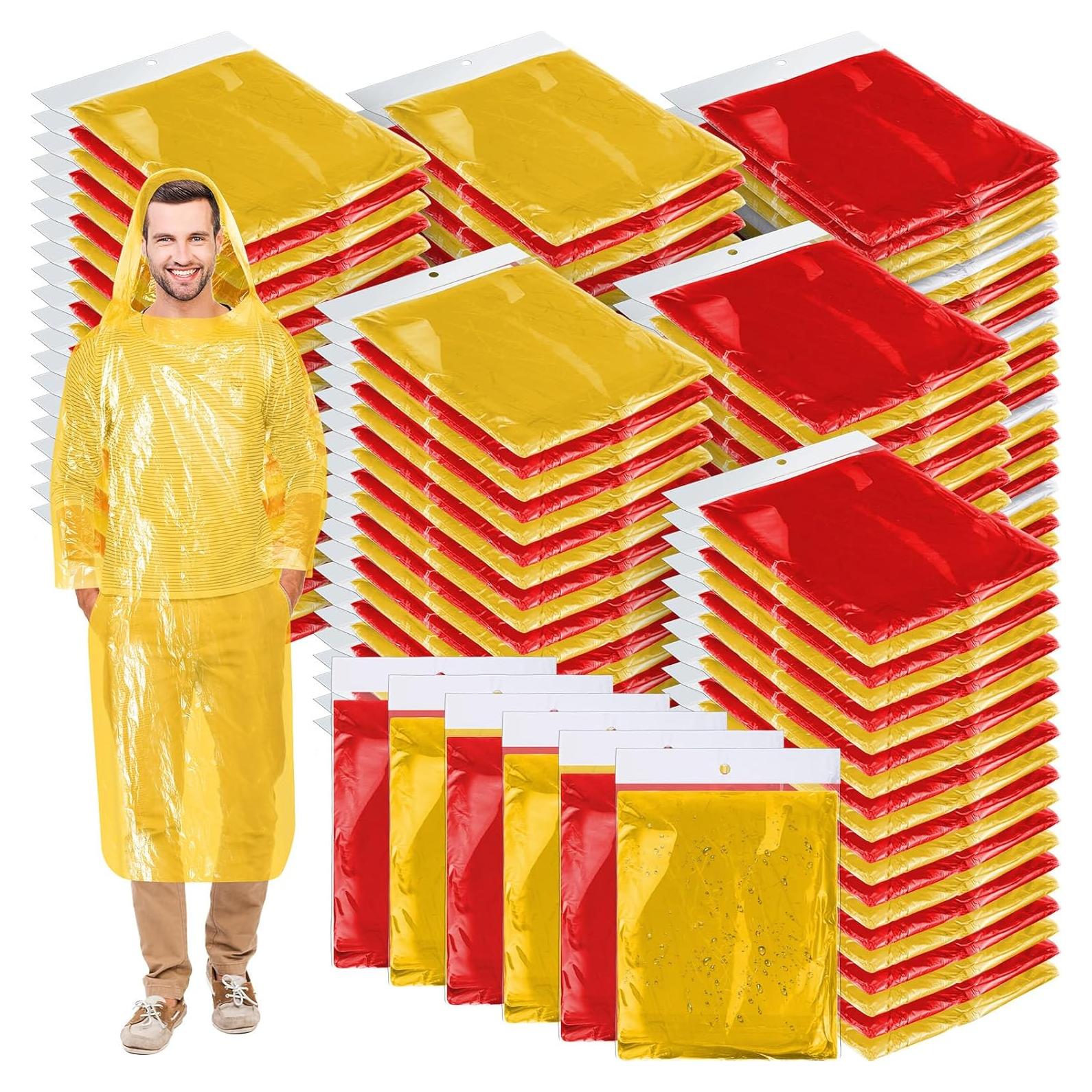 Ponchos de Lluvia Desechables Handepo 150 Piezas Adultos