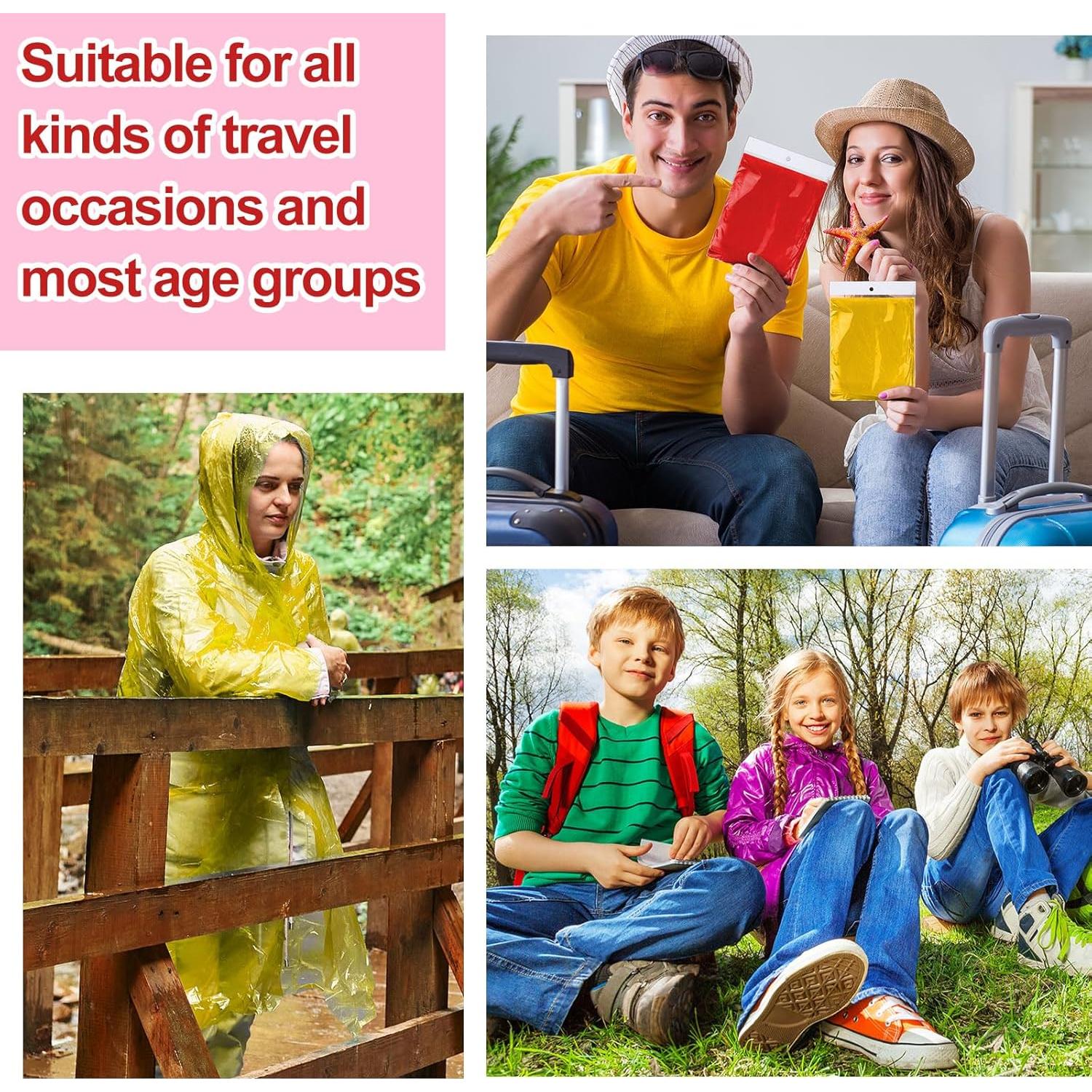 Ponchos de Lluvia Desechables Handepo 150 Piezas Adultos