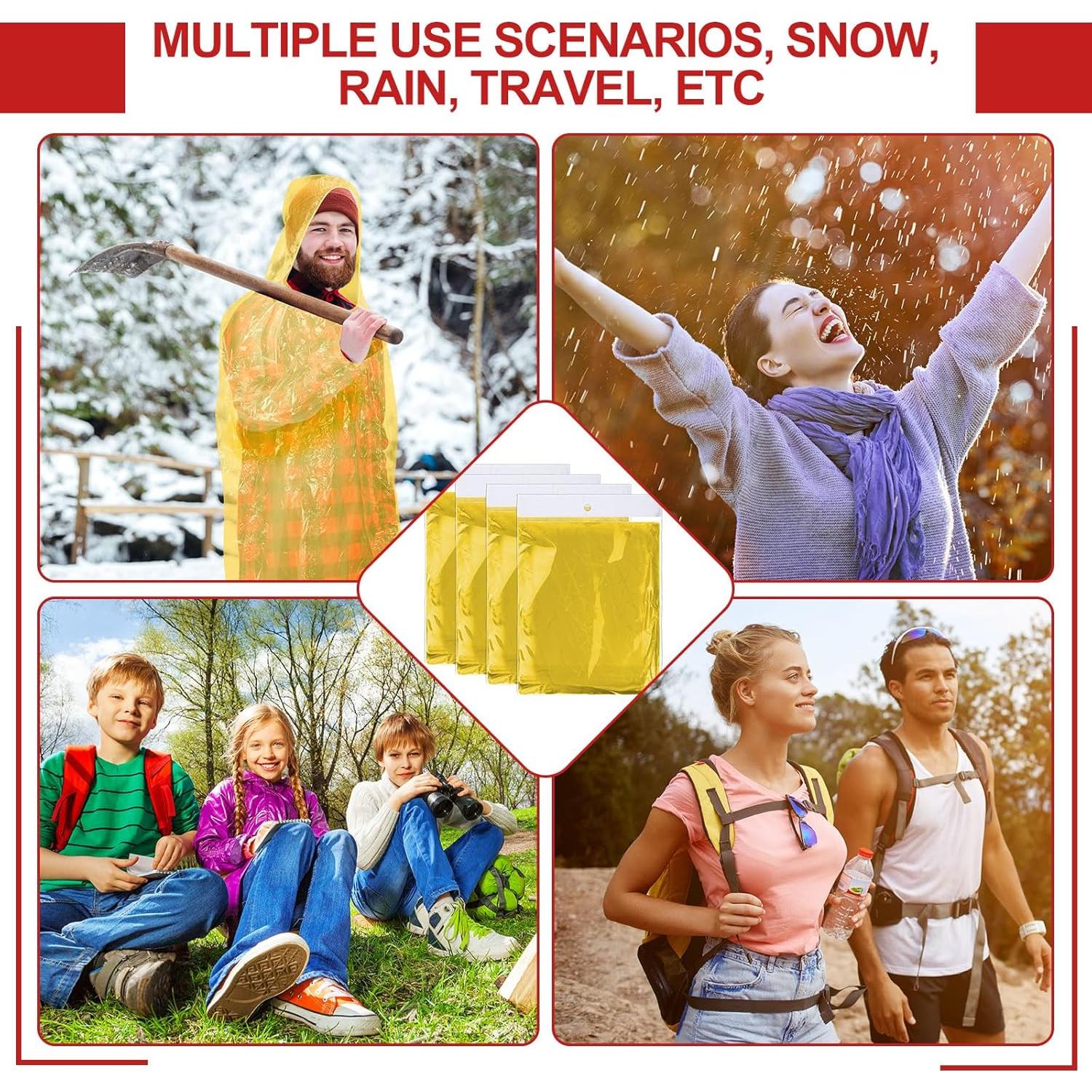 Ponchos de Lluvia Desechables Handepo 150 Piezas Adultos