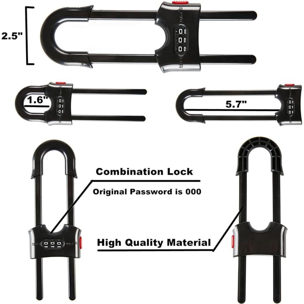 Cerraduras de Puerta de Gabinete FIGEPO con Código Ajustable