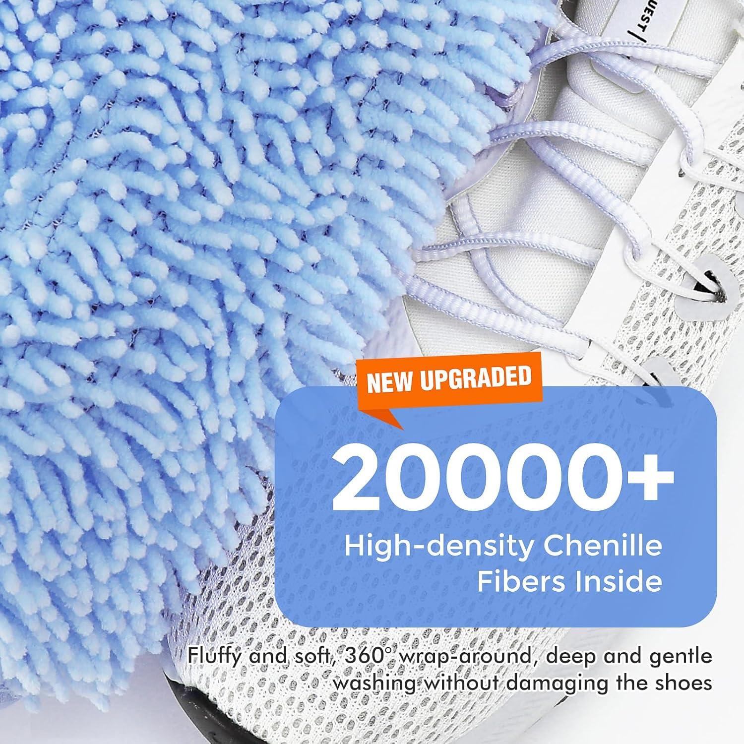 Bolsa de Lavado de Zapatos Teletrogy 2 Pcs Reutilizables Azul