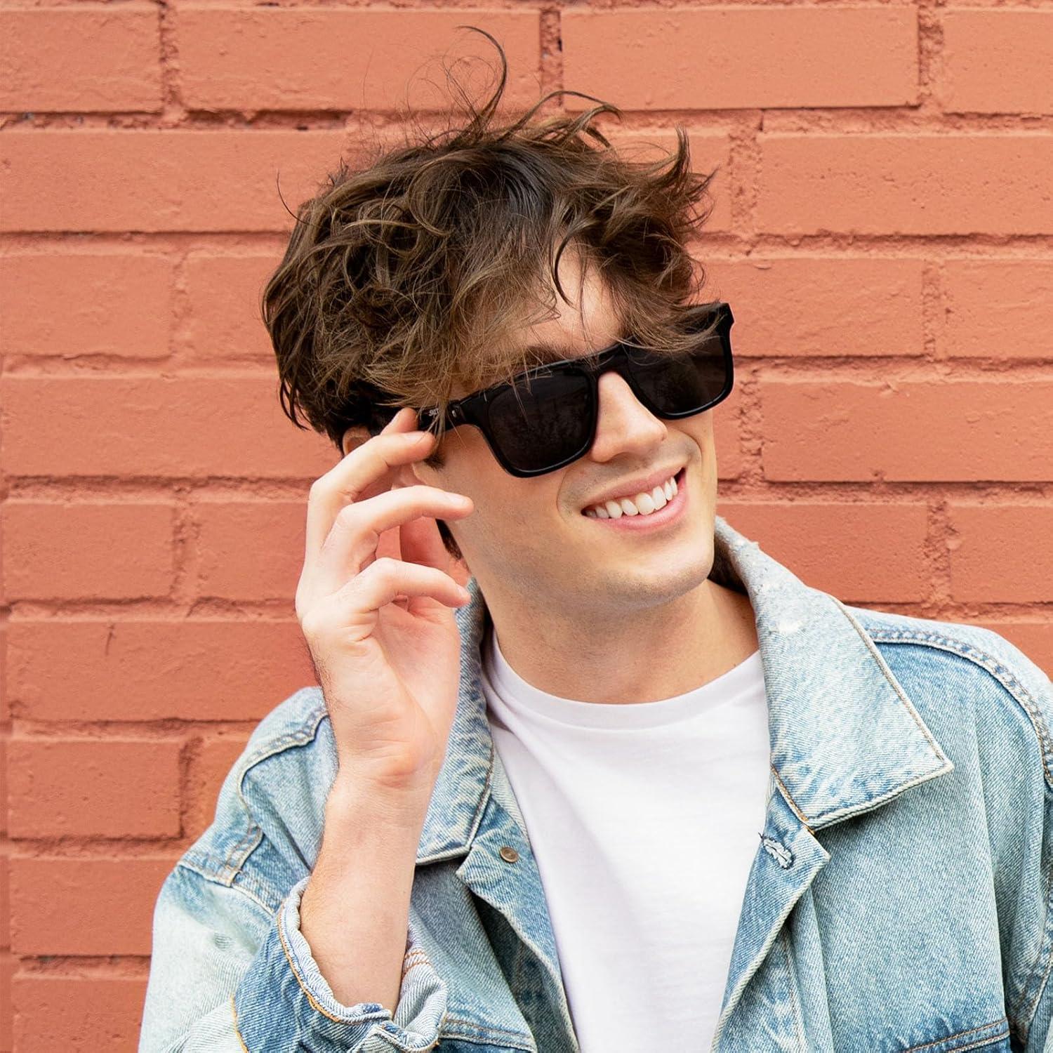 Gafas Inteligentes SKCT con Audio Bluetooth y Lentes Intercambiables