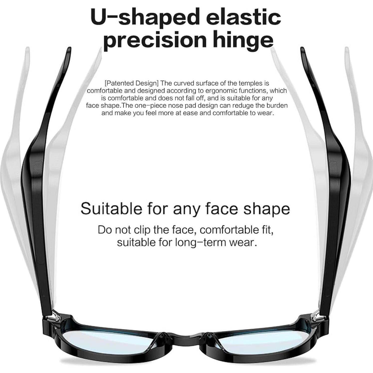 Gafas Inteligentes SKCT con Audio Bluetooth y Lentes Intercambiables