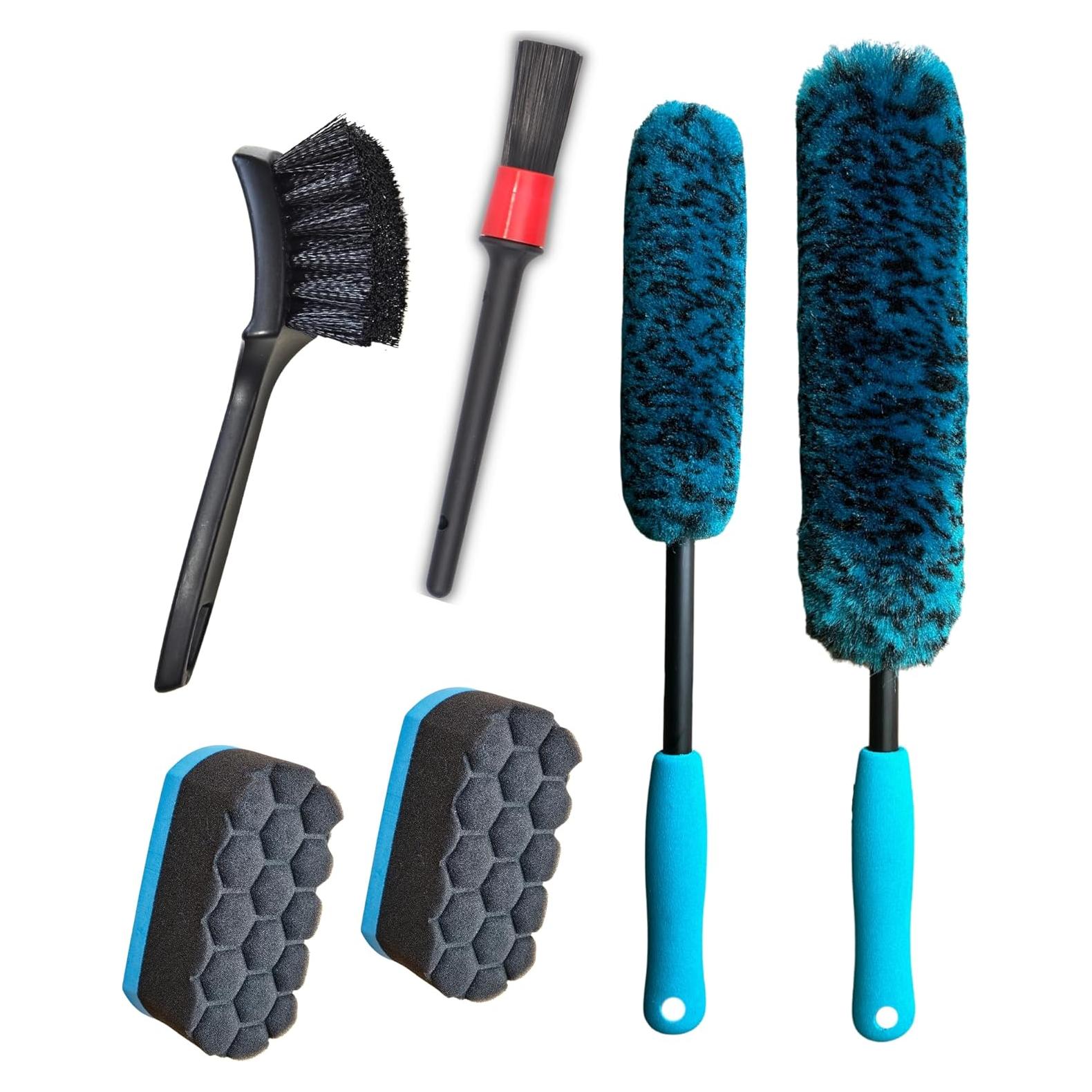 Kit de limpieza de ruedas Oesee WB001-6, 6 piezas sin rayones