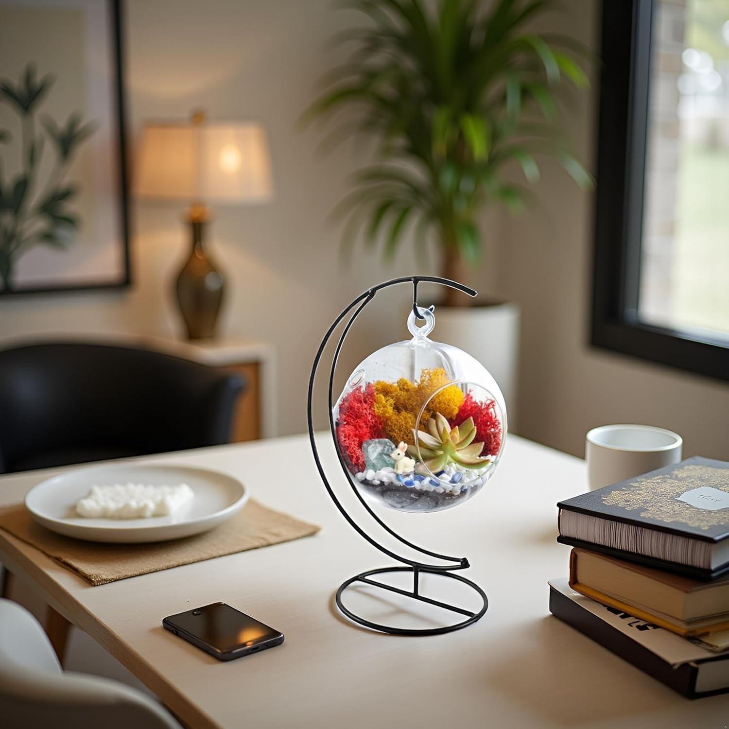 Kit de Terrario DIY Colgante Creaciones de Nathalie 12.7 cm