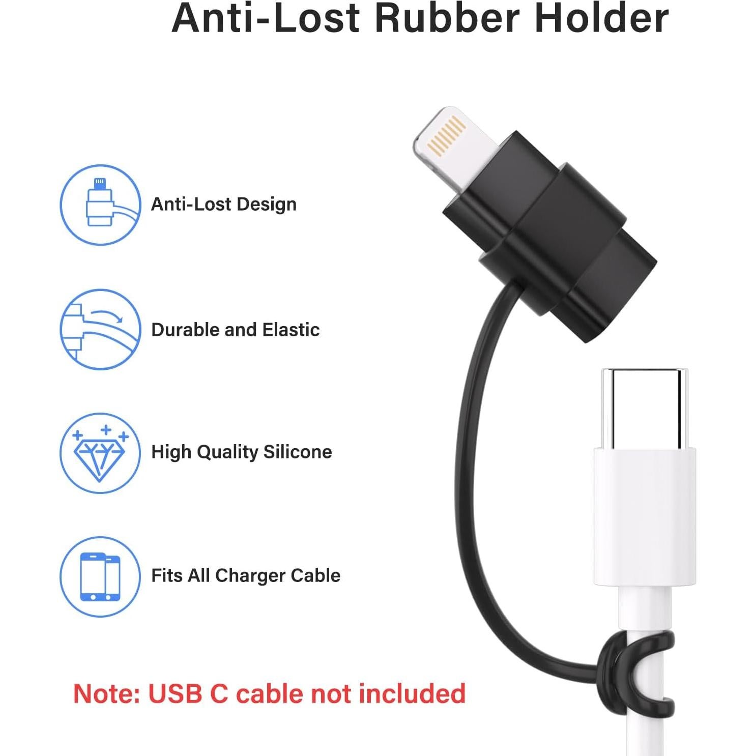 Adaptador USB C a Lightning Thousover 4 Pack Carga Rápida