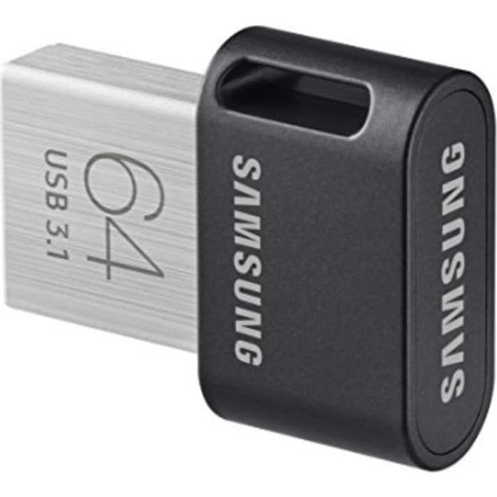 Unidad Flash USB 3.1 Samsung FIT Plus 64GB Negro Plata