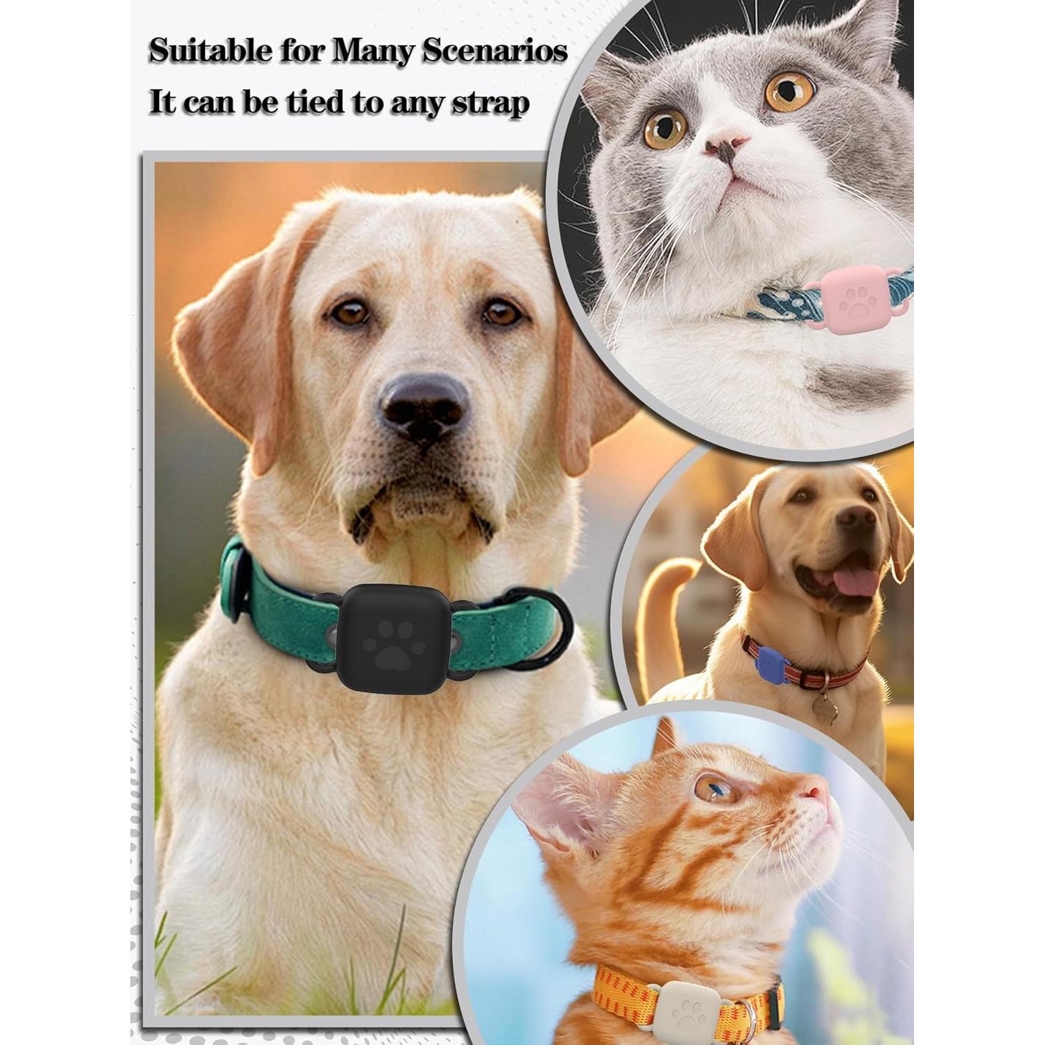 Soporte de Collar de Perro Rzttwl para Tile Mate 2022-2024 Negro