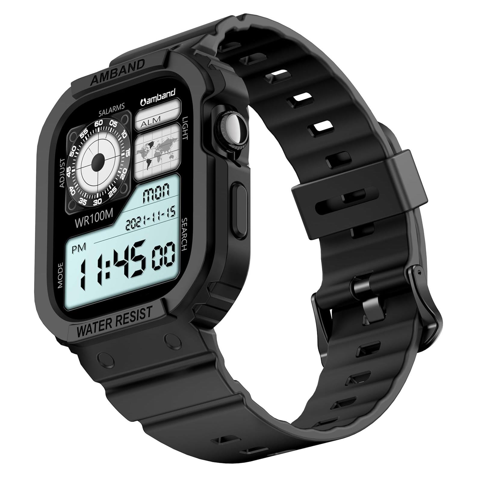 Banda y Funda Resistente amBand E1 para Apple Watch 42mm