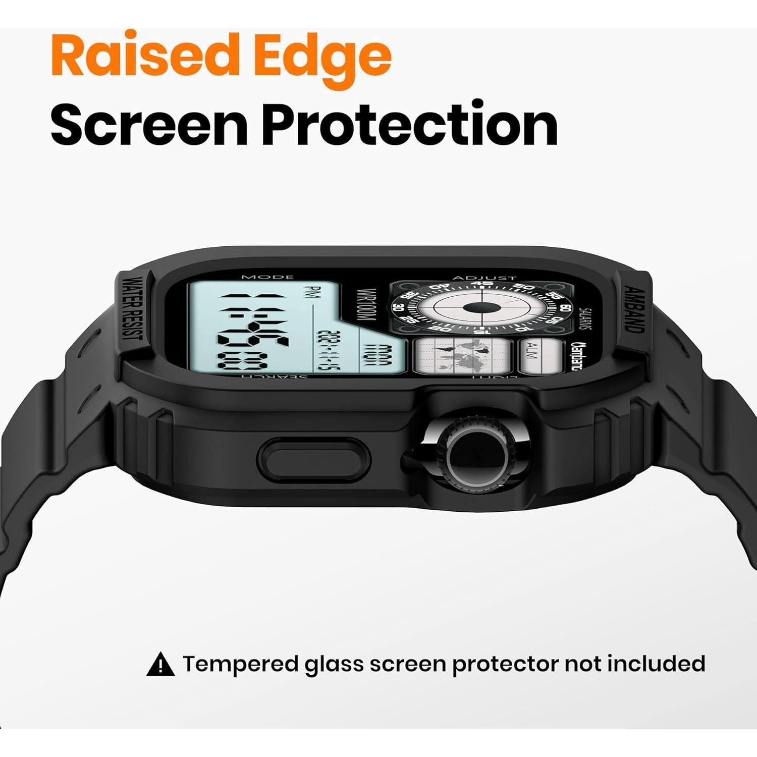 Banda y Funda Resistente amBand E1 para Apple Watch 42mm