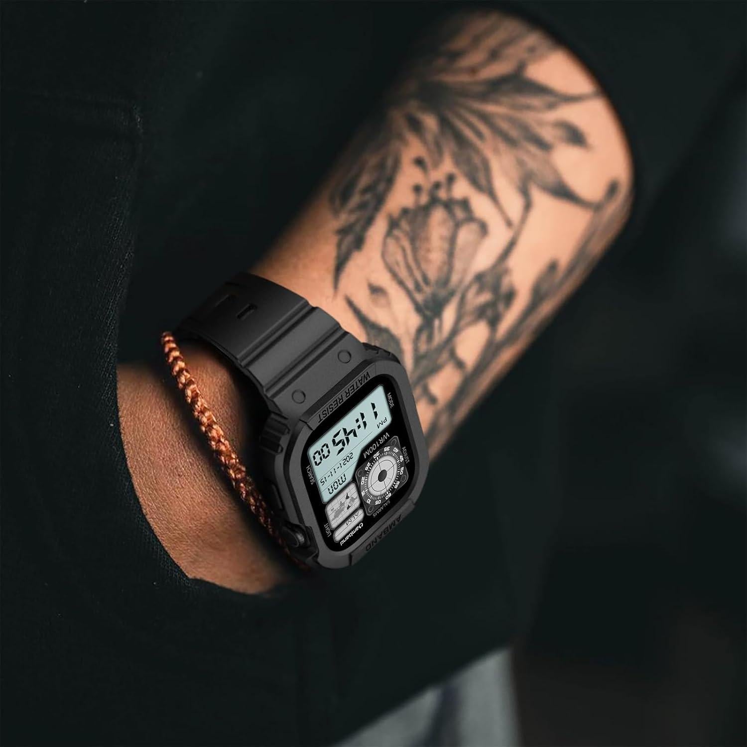 Banda y Funda Resistente amBand E1 para Apple Watch 42mm