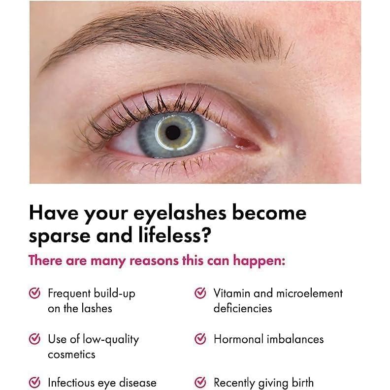 Suero Potenciador de Pestañas y Cejas Toplash 6 ml