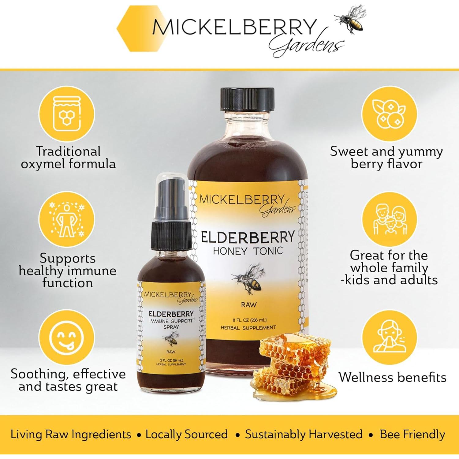 Jarabe de Saúco Orgánico Mickelberry Gardens 59.15 ml