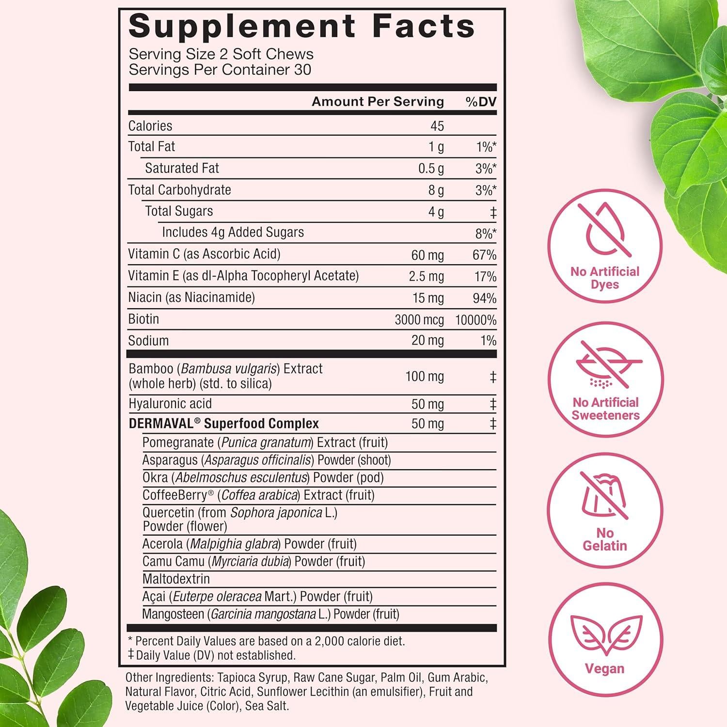 Gomas Blandas Force Factor Aumentador de Colágeno Vegano 60 Unidades