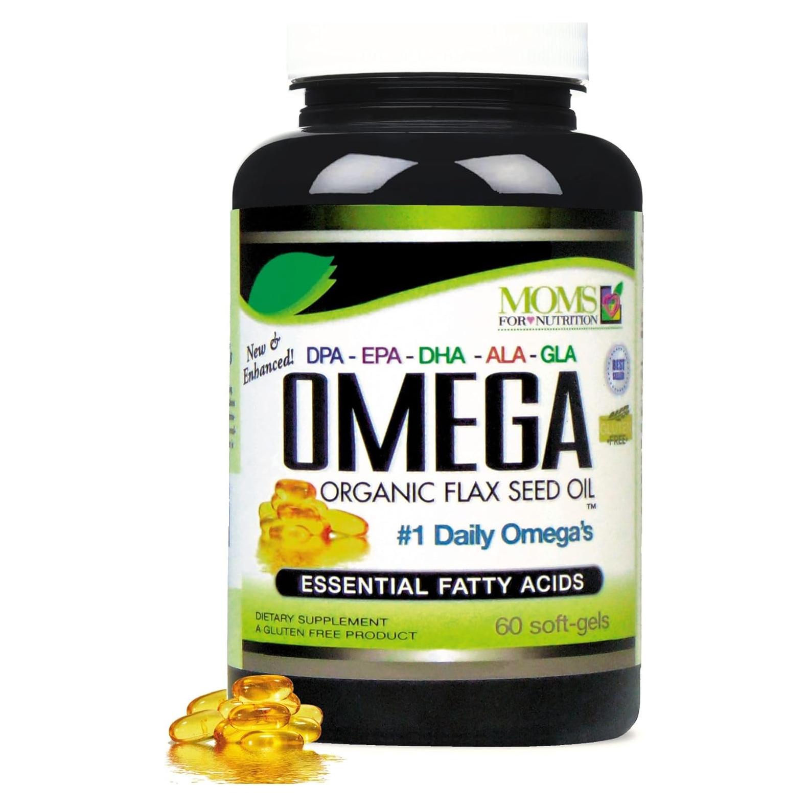 Omega 3-6-9 Natural Mamás Para Nutrición 60 Gelatinas Blandas
