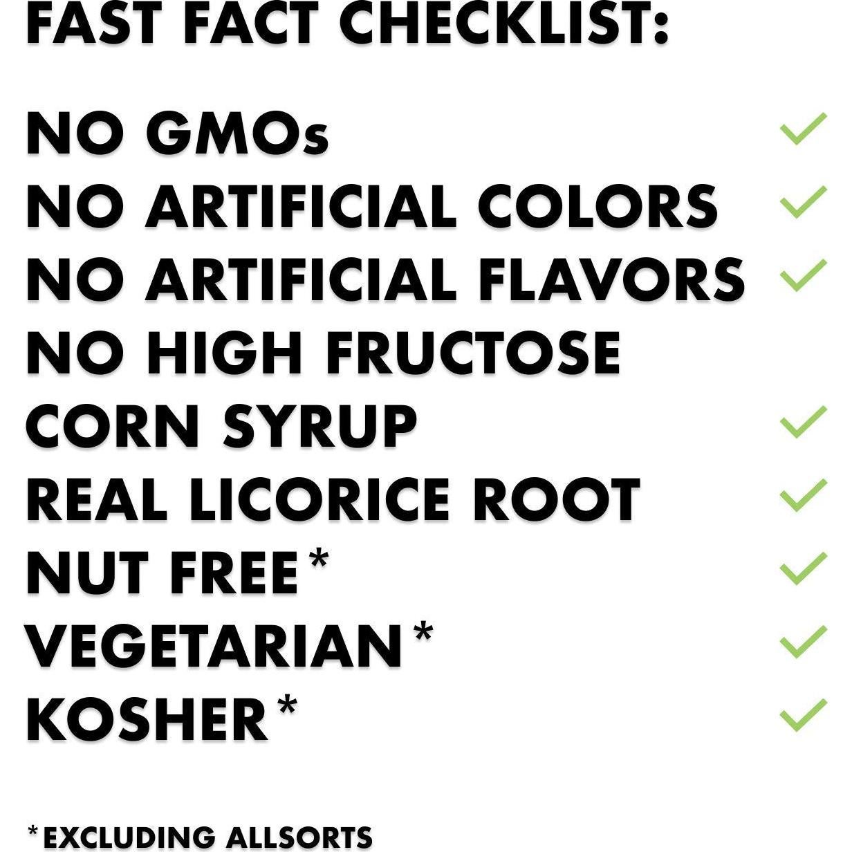 Regaliz Negro Suave RJ's Licorice 200g - Vegano y Kosher