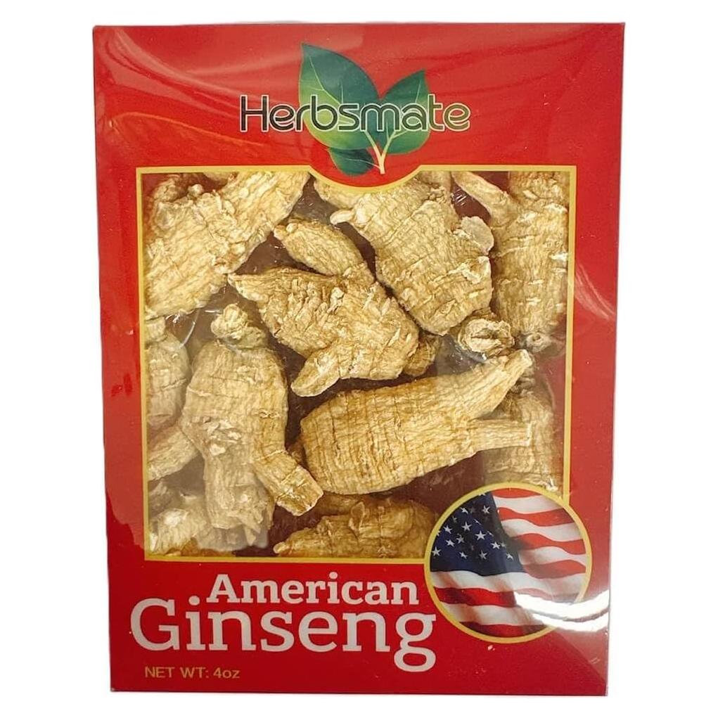 Ginseng Americano Grado A Jumbo Redondo 113.4 g New Green Nutrition