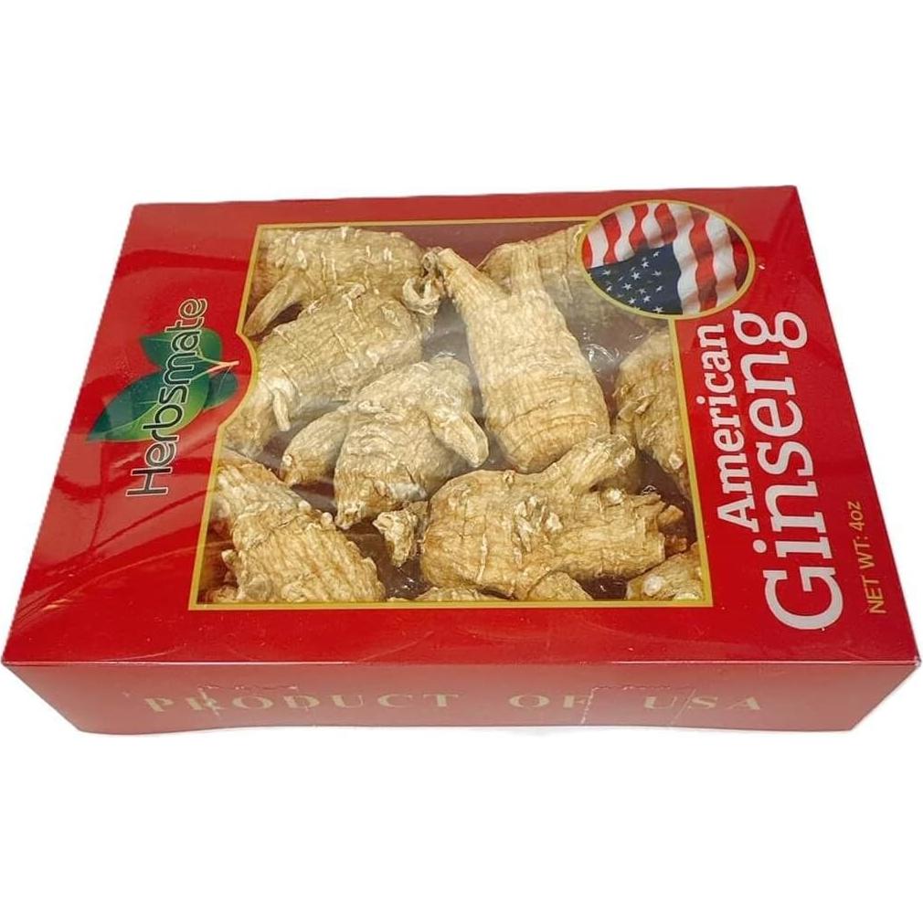 Ginseng Americano Grado A Jumbo Redondo 113.4 g New Green Nutrition