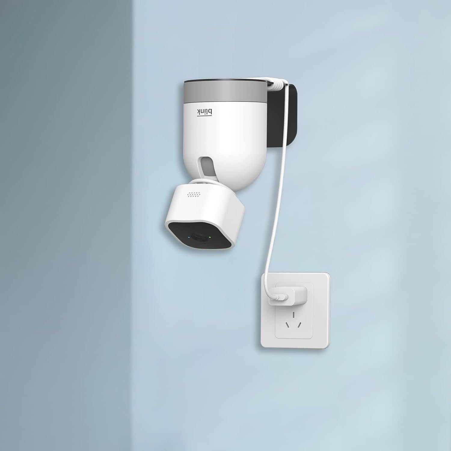 Soporte de Pared PUUUCI para Cámara Blink Mini Pan-Tilt Negro